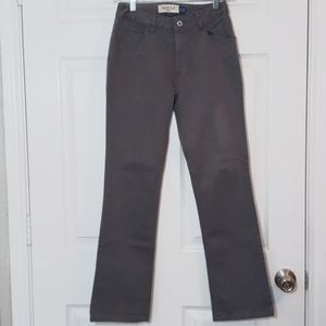 Gray Gap Boot Cut Stretch Jeans